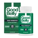 GoodBelly Cápsulas Probióticas para la Salud Digestiva Silencioso Suplemento Probiótico Vegan con 10 Billones Culturas en vivo Ø Probióticos para Mujeres y Hombres