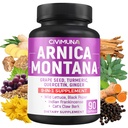 Arnica Capsules con Arnica, Grape Seed, Turmeric y Más - 90 cápsulas para 3 meses de suministro