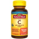 Nature Made Super C, Vitamina C y Zinc con Vitamina D3, Suplemento dietético para Soporte Inmunitario, 60 Tablets, 60 Day Supply