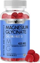 Magnesium Glycinate Gummies - High Potency Magnesium Supplement with Maximum 423mg of Elemental Magnesium, Pre and Probiotics  Magnesium Bisglycinate for Superior Health Support Ø 60 Con