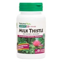 NaturesPlus Herbal Actives Milk Thistle - 60 Capsules - Non-GMO, Vegan, Gluten Gratis - 60 Servings