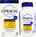 Citracal Calcio +D Slow Release 1200, Coated Tablets - 80 ea (Pack of 2)