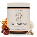 ACEWORKZ 10 Mushroom Complex Supplement - Lion's Mane, Reishi, Cordyceps &amp; More - Brain Health, Memory & Focus Nootropic - Energy &amp; Immune Support (90 Capsules)