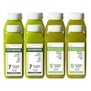 7 Día Orgánica Raw Bajo Azúcar Juice Cleanse - Perder Peso, Curve Cravings &amp; Reboot Su Sistema - ¡Genial para los niños también!
