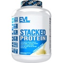 Evlution Nutrition Stacked Protein Protein Powder con 25 Gramos de Proteína, 6 Gramos de BCAAs y 5g de Glutamina (Vanilla Ice Cream, 5 LB)