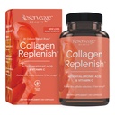 Reposición de Collagen Beauty Collagen - Colagen Booster &amp; Suplemento para la atención de la piel saludable " Crecimiento del cabello - Soportes Producción de Elastina Natural - 120 Capsules (30 Servimientos)