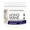 Anfitriona de Defensa León Polvo de Mane - Suplemento de Apoyo a la Salud del Cerebro - Suplemento de Mushroom para apoyar la función de memoria - Immune &amp; Nervous System Support Suplemento - 7 oz (133 Servimientos)*
