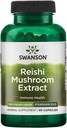 Swanson Reishi Mushroom Extracto 500 Milligrams 90 cápsulas