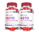 (2 Pack) Premier Keto ACV Gummies Premier Keto Gummies Advanced 1000MG Apple Sider Vinegar Formulado con Pomegranate Beet Juice Powder B12 Vegan Non GMO 120 Gummys