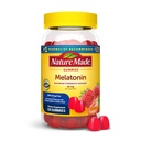 Nature Made Melatonin 10 mg por servir Gummies, Sleep Gummies for Adults Maximum Strength Dosage, 100% Drug Free Sleep Aid, 120 Conde, 60 Day Supply
