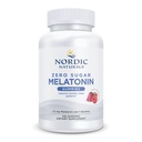 Nordic Naturals Zero Sugar Gummies Melatonin, Raspberry - 120 Gummies - 1,5 mg Melatonina - Gran Sabor - Descanso sueño, Apoyo Antioxidante - No GMO, Vegan - 120 Servimientos