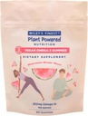 Wiley's Finest Vegan Omega-3 Gummies - Natural Sugar - Vegetarian Dha, Ala &amp; Sda - Gluten Free - Watermelon Flavor, 60 Gummies