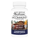 Host Defense MyCommunity Capsules - 17 Especies Blend Mushroom Supplement for Immune Support - Herbal Aid with Lion's Mane, Reishi. Chaga, Cordyceps, Turquía Tail " Más - 60 cápsulas (30 servidos)*