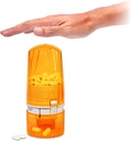 Pill Dispenser - Medication Holder for Adults " Seniors - Lock Feature - Arthritis Friendly - One Push, One Pill - Effortless " Hygienic - 75 Round Tablets