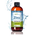 Zinc líquido suplemento por Nutrinoche: gotas líquidas orgánicas - Ionic Zinc y Picolinate Alternativa - 99.99% Ultra Pure Crystalline Nano partículas - para adultos y niños - (8 oz)