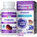Probióticos para niños - 7 Strains Diversos, Prebióticos Orgánicos, Vitaminas &amp; Minerales - Clínicamente estudiado L. Rhamnosus GG - Immune &amp; Apoyo Digestivo - No Azúcar o Piñas Artificiales