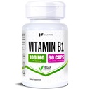 Healthfare Vitamina B1 100mg tención 60 Capsules ← Suplemento Thiamine tención Apoyos generales Salud Silencio No-GMO Silencio Gluten Gratis (60 cápsulas)