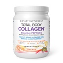Factores naturales, colágeno corporal total, péptidos bioactivos Polvo para la piel sana, Juntas de pelo, naranja