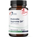 Diseños para Salud Probiótico Supremo DF - 15 Billones CFU Probiótico libre de lácteos con Acidophilus + Bifidobacterium Longum, GI + Soporte Inmuno Suplemento o Adultos, Hombres + Mujeres (60 Caplets)
