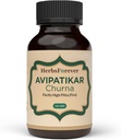 Herbsforever Avipatikar Churna ← Ayurvedic Herbal Suplemento para el Apoyo Digestivo " Gut Health ← Non-GMO, Vegan Silencio Tradicional Fórmula  100 GMS