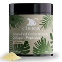 Chuga Grass Fed Colostrum &amp; Collagen Peptides 60 Servings ¦ Enhances Hair & Nails ¦ Glowing Skin ¦ Gut Wall Strengthening