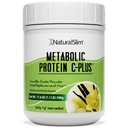 Powder de proteína naturalSlim con vitaminas y minerales Metabólico C-Plus - Reemplazo de la comida Polvo fortificado con vitamina C, Zinc &amp; Aminoácidos - Polvo de proteína de chocolate 10 Serviciones 1.1 lb.