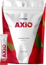 LifeVantage AXIO Regular Energy Drink Powder, Suplemento Nootropic, Focus &amp; Mood Support, con L-theanine, Té Verde, B Vitaminas, DMAE, Quercetin &amp; Pine Bark, Strawberry Splash, 30 Packets