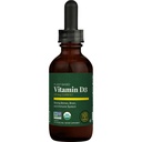 Global Healing Organic Vitamin D3 5000 IU Supplement - Vegan Vitamin D Supplements for Immune Health & Strong Bones Support - Pure D3 Vitamin 5000 IU Ingredientes, Vit D3 - 2 Fl Oz