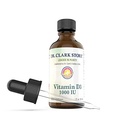 Dr. Clark Líquido Vitamina D Suplemento – 1000 UI, 1 Fl Oz, apoya el sistema inmunológico &amp; Bone Health
