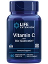 Extensión de la vida Vitamina C y Bio-Quercetin®, Suplemento Cardiovascular de Salud, Apoyo Inmunitario, Alta absorción, quercetina, Vitamina C, Gluten Gratis, No GMO, Vegetariano, 60 Tabletas