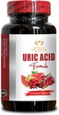 URIC Acid Support - Uric Acid & Joint Support Capsules, Herbal uric Acid Supplement, Uric Acid Support, Antioxidant-Rich - 1 Bottle 60 Capsules