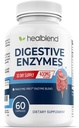 healblend Digestive Health Enzyme Blend Suplemento: Advanced Enzyme with Probiotics - 60 Capsules (1)