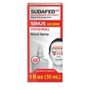 Sudafed Sinus Severe Original Nasal Spray, 12 horas Nasal Spray Decongestant for Fast, Powerful Congestion Relief Due to Colds or Allergies, Oxymetazoline HCl .05% Nose Spray, 1 fl. oz