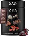 NAO Made in USA 10-in-1 Mushroom Gummies Nootropic – Premium Blend with Reishi, Lion’s Mane, Chaga, Cordyceps, Shiitake, Maitake & Turquía Tail for Brain, Immune & Energy Support –Non-GMO, Vegan