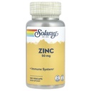 Solaray, Zinc 50Mg, 100 cápsulas vegetarianas