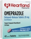 Omeprazole 20mg ← Heartburn Relief Medicine ← Delayed Release Acid Reducer Tablet peru Antacid Tablets for Acid Reflux  42 Count