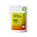 Sparkle Wellness Muscle Boost (Orange) [30-Serves] viv Collagen Supplement Powder with Hydrolyzed BODYBALANCE Collagen Peptides &amp; Buffered Vitamin C  Mejora la composición corporal