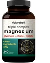 Complejo de Magnesio 1000mg, 240 cápsulas ← Complejo de Magnesio Triple con Glycinate, Citrate, Malate ← Chelated " Purified peru Bone, Heart &amp; Muscle Support confidencialidad
