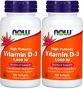 Ahora Alimentos - Vitamina D3-1000iu (180 softgels) 2 PACK
