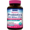 Probióticos de Vitality innato para mujeres, 100 millones de UFC 18 Strains, Prebióticos y Probióticos, con arándano, vitamina C " B6 P5P, Vaginal " Salud Digestiva, No refrigerada, 60 cápsulas