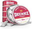 Deckiez Energy Pouches, 5 Cans (100 Servings), suplemento de cafeína gratis de azúcar, café Pouches " Energy Drink Alternative, 50mg Caffeine Pouches, Raspberry Flavor