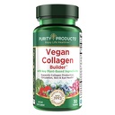 Constructor de colágeno vegano - Alimentos completos orgánicos Frutas + Veg, Silica, Lutein, Vitamina C, Biotina, Semilla de uva - Aminoácidos Glicina, Lisina + Proline Collagen Boosters (30 Servimientos, Tabletas)
