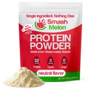Watermelon Seed Protein Powder Raw - Cold-Presed, Single-Ingredient Unflavored Protein Powder- Shake o Bake con él