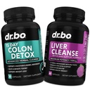 Colon &amp; Liver Cleanse Detox Support Supplement - 15 Day Intestinal Cleanse Pills " Probiotic for Bloating " Daily Constipation Relief - Milk Thistle Dandelion Caps " Aid Gallbladder Supplements