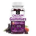 Calcio Magnesio Zinc Gummies con Magnesio de Alta Absorción, Potasio, D3 - para Bone, Muscles, Immune & Sleep Support, Vegan