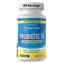 Probiótico de Puritan 10 con vitamina D para ayudar a apoyar la salud del sistema inmunológico*, 60 cuenta, blanco