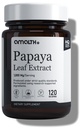 Papaya Leaf Extract Digestive Enzymes 1000mg,10x Potency 120 Veg Capsules- Blood Platelet, Bone Marrow & Spleen Support, Digestive and Immunity Support Desarrollado en USA por Amalth