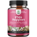 PMS Apoyo Suplemento para Mujeres – Equilibrio hormonal para el malestar menstrual femenino con DIM, Chasteberry, Black Cohosh " Ashwagandha - para los calambres del período Ease, Bloating de menopausia, Mood Swing – 120 Ct