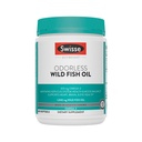 Swisse Wild Fish Oil Omega 3 Suplementos para Mujeres y Hombres 1000 mg Softgels TENIDO EPA DHA Fish Oil Suplementos TEN Odorless - Ayuda a apoyar cerebro, ojos y salud cardíaca TEN 400 Softgel Pills