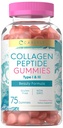 Carlyle Collagen Gummies ← Strawberry Flavor Beauty Supplement ← Hidrolyzed Collagen Peptides for Women &amp; Men TEN Tipo 1 &amp; 3 TEN Non-GMO, Gluten Free
